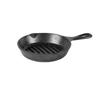 Lodge Cast Iron Grill Pan, 6.5 Inch