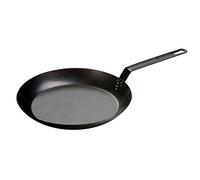 Lodge CRS12 30.48 cm / 12 inch Pre-Seasoned Steel Round Skillet / Frying Pan