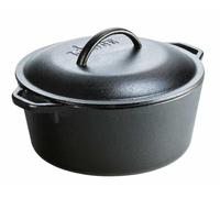 Lodge Dutch Oven, 5 qt, Black, 17L8DOL3