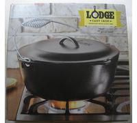 Lodge L10D03 Cast Iron Preseasoned 7 Qt Dutchoven With Cover
