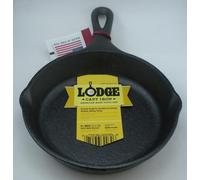 Lodge Cast Iron Round Skillet with Handle 6.5" Factory Seasoned Natural Finish