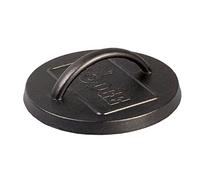 Lodge L6BP Flat Iron Grill Press, Cast, Black