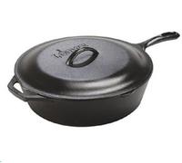 Lodge L8CF3 Cast Iron Chicken Fryer Pot Oven 3 QT PreSeasoned