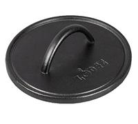 Lodge L8RFIP 8 Inch Seasoned Cast Iron Grill Press, Black