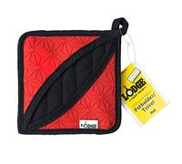 Lodge ASFPH41 Trivet/potholder, Silicone, Red/Black