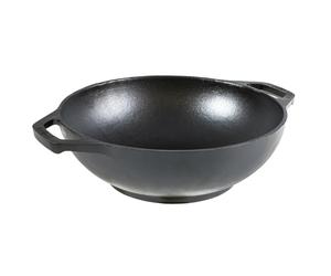 Lodge Manufacturing Company L9MW Mini Wok Cast Iron 9"""" Black