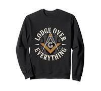Lodge Over Everything Freemason Symbol Sweatshirt