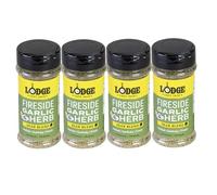 Lodge Sear Blend - Made for Cast Iron Cooking - Use Over the Grill, On the Stove, or Even in the Oven, Non-GMO - 4.8oz (4 Pack) - Fireside Garlic & Herb