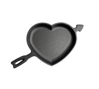 Lodge Seasoned Cast Iron Heart Skillet