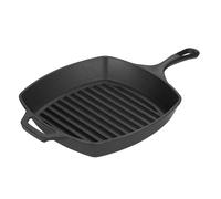 Lodge Square Fat Free Fryer 10½" 26cm Strong Cast Iron Frying Pan Skillet L8SGP3