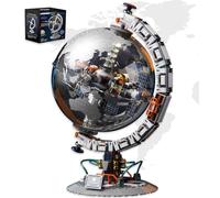 Lodikisbay Balloon Kit for Adults, 360° Rotating Learning Toy with Dual Lighting Modes, Lego Compatible, Leisure Gifts for Adult/Teens