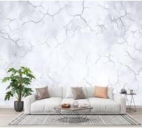 LODMLOER Non-Woven Concrete Wall Panoramic Wallpaper W250 x H175 cm Dilapidated Wall Home Decor for Bedroom Living Room TV Background Office Wall Poster