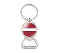 LODMLOER Personalized Latvian Flag Art,Keychain Beer Bottle Opener Travel Souvenir Gift Keyring Multifunction Accessories Creative Souvenir For Dad Papa Husband Birthday Anniversary, Pi