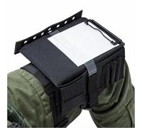 LODMOD Pilot Kneeboard for Flight Training & Driving, Adjustable Strap Non-Slip Writing Pad with Metal Clip, Aviation Kneeboard for Pilot Students & Drivers