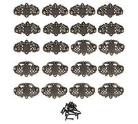 Lodokdre 10 Pack Vintage Kitchen Cabinet Pull Furniture Drop Pull Drawer Handles Bedroom Dresser Knobs Antique