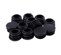 Lodokdre 12 PC Chair Table Legs 22 mm Diameter Cap Round Ribbed Insert