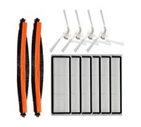 Lodokdre 12 Pieces Replacement Parts for Pro Robot Vacuum Cleaner Washable HEPA Filter Main Side Brush Accessories
