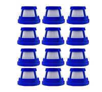 Lodokdre 12 Pieces Vacuum Cleaner Replacement Filter Kit for HomeVac H11 Pure Vacuum Cleaner Accessories Cleaning Tools Filter