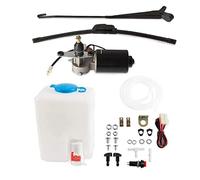 Lodokdre 12V Electric Motor UTV Windshield Wiper with Windshield Washer Pump Kit for UTV - RZR 570 800 900 1000
