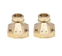 Lodokdre 2Pcs Brass Front Rear Axle Differential Cover for 1/10 RC Crawler Car Axial Capra UTB Upgrades Parts Accessories