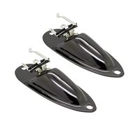 Lodokdre 2X Black Boat Style 1/4Inch Guitar Pickup Output Input Plug Socket for Guitar