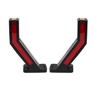Lodokdre 2X Trailer LED Side Marker Lighting Outline Marker Truck Light Van LED Lights for Trailer 12-24V