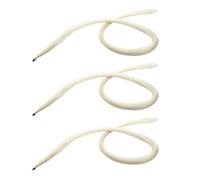 Lodokdre 3pcs 32 Inch 80cm Violin Bow Violin Natural Hair Horsehair White