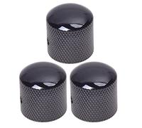 Lodokdre 3X Black Electric Guitar Volume Tone Control Knob