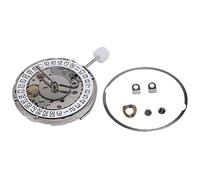 Lodokdre 4 Hands Watch Movement 25 Jewels 2836 Automatic Mechanical Watch Movement Date at 3 O'Clock for ETA 2836-2 Silver