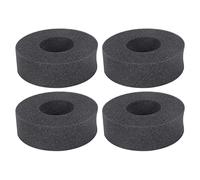 Lodokdre 4 Pieces 1.9 Inch Soft Sponge Foam Tyre Fit 1/10 Remote Controlled Chenille 110-120mm Diameter 1.9 Inch Tires