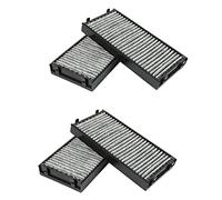 Lodokdre 4 pieces car interior air filter for X5 E70 2007-2015 X6 E71 E72 2008-2010 64316945586 64316945585 CU2941-2
