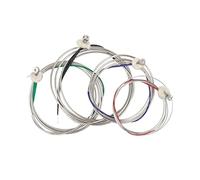 Lodokdre 4 Pieces/Set Straight Bass Strings Double Bass Strings 4/4 3/4 1/2 1/4 1/8 Size 1Th 2Rd 3Nd 4St Double Bass Strings