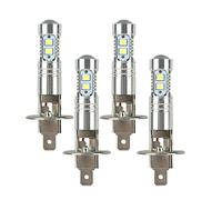 Lodokdre 4PCS H1 LED Headlight Fog Driving Light Bulbs 6000K Super White 200W