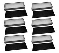 Lodokdre 6 Pieces HEPA Filter Robot Vacuum Cleaner Accessories Parts for M88 900 901