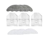 Lodokdre 9pcs for EVE Plus Vacuum Cleaner Dust Bags Mop Cloth Disposable Cleaning Cloth Replacement Accessories Parts