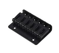 Lodokdre Black 6 string Hard Tail Guitar Bridge For Guitar