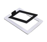 Lodokdre Desktop Speaker Stand Metal Audio Bracket Tabletop Holder for 'S YU4 Active Speaker & Similar Size Speaker, White