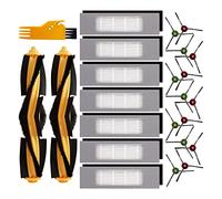 Lodokdre Main Brush Cleaning Side Brush Wheels HEPA Filter Accessories Parts for OZMO 920 950 T5 T8 T9 Series Robot Vacuum Cleaner Cleaning