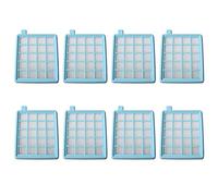 Lodokdre Pack of 8 Hepa Filters for FC8471 FC8632 FC8474 FC8472 Robot Vacuum Cleaner Accessories Parts