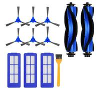 Lodokdre Set for RoboVac 11S MAX, RoboVac 30C MAX, RoboVac G10, RoboVac G30, Edge 13 Pieces Part Brush Filter