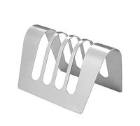 Lodokdre Toast Rack Bread Holder 4 Slots Bread Loaf Stand Stainless Steel Cooling Grid Bread Rack