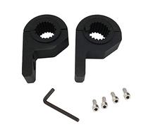 Lodokdre Universal 2Pcs Mount Bracket Fog Driving Light Clamp Bracket 15-30mm for Car Motorcycle Crash Bar