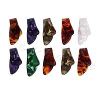 Lodoot 10Pcs Guitar Thumb Picks Finger Plectrum Band Mix Color Liparite Set Guitar thumb sleeve