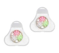 Lodoot 2PCS Urinal Deodorizer Ball For Men's Restrooms Long Peformances Elimination Fragrances Release Up To 30 Days