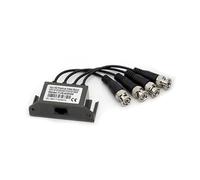 Lodoot 4Channel BNC Video Extender Twisted Transmitter for CCTV Systems with Passive Transmission Coaxial Signals Amplifiers