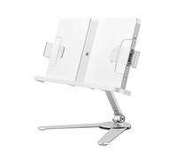 Lodoot and Ergonomic Book Holder Reading Textbook Stand for Big Heavy Books Studying Aluminum Alloy