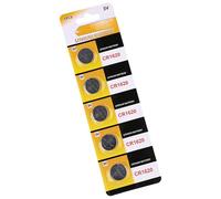 Lodoot CR1616 CR1620 CR1625 CR1632 Lithium Coin Button Cell Batteries 3V for Car Key Remotes and Low Power Devices Car key remote button battery