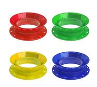 Lodoot Fishing Line Coiling Plate Wire Winding Rings Fishing Line Reel Handle Wire Winding Circular Main Coil Board Hand-held coil sea fishing spool