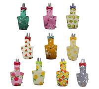 Lodoot Parrot Diaper with Bowtie Colorful Fruit Floral Cockatiel Pigeons Small Large Pet Birds Flight Suit Clothes Pet Adjustable Diaper Flight Suit