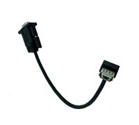 Lodoot RS232 Female To USB 2.0 Female Adapter Converters Cable For PC And Laptop Connecting Chip 25cm/9.84in